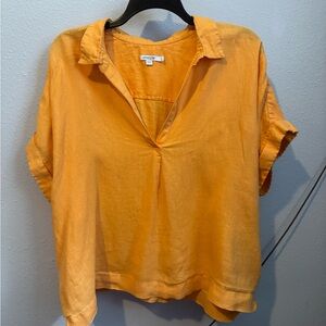 Chico's Linen Top Size 4/20